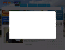 Tablet Screenshot of positivetourism.com